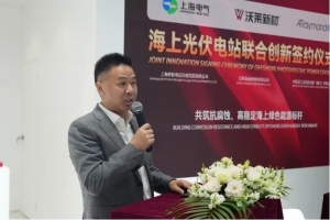 沃莱新材料、上海市机电设计研究院与阿雷蒙签署海上光伏战略协议