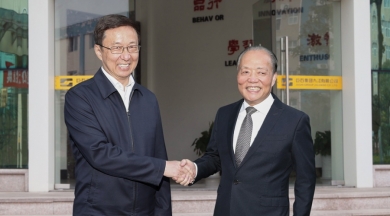 2020年11月，时任中共中央政治局常委、国务院副总理韩正，视察巨石九江公司。韩正赞扬巨石是好项目、好产品、好工厂，希望巨石围绕新技术新材料拓展产业链，提高核心竞争力，实现集约发展。